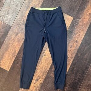 Birddogs Men’s Joggers XL Navy Blue Built-In Liner Stretch Pants